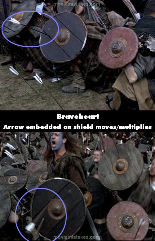 Braveheart (1995) movie mistake picture (ID 75798)