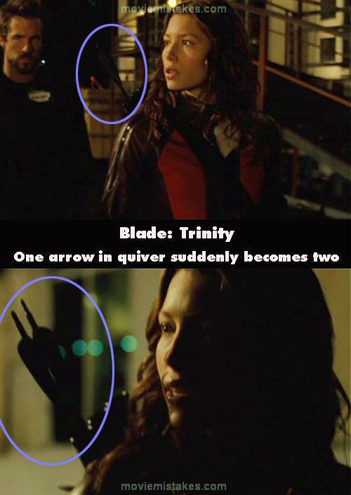 Blade: Trinity (2004) movie mistakes, goofs and bloopers