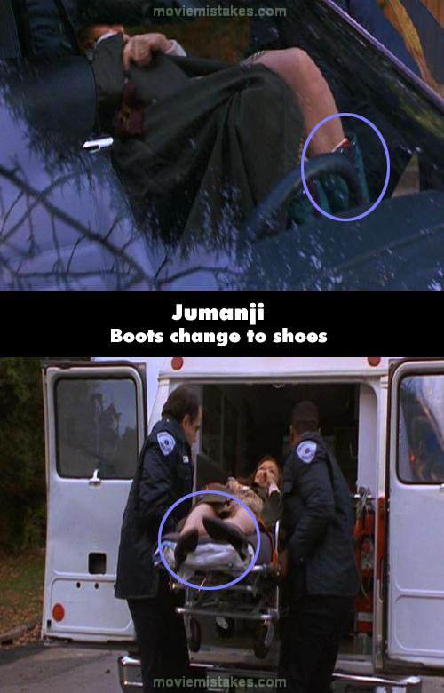 Jumanji (1995) movie mistake picture (ID 77985)