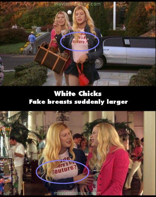 White Chicks (2004) movie mistake picture (ID 78567)