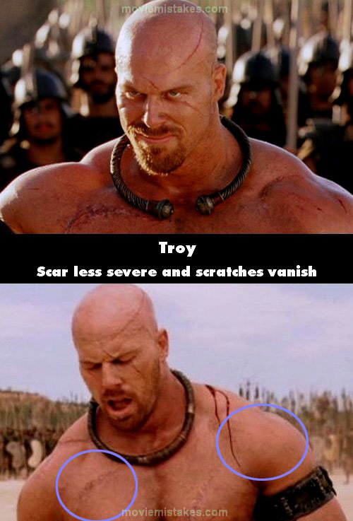 Troy (2004) movie mistake picture (ID 80284)