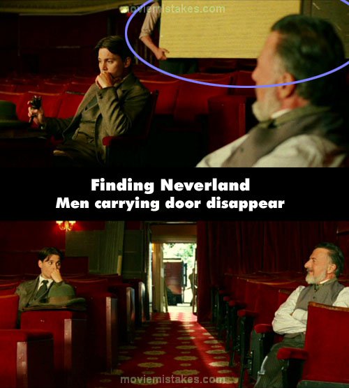 Finding Neverland mistake picture