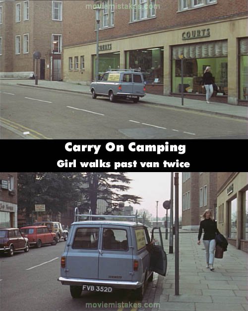 Carry on Camping (1969) movie mistake picture (ID 82696)