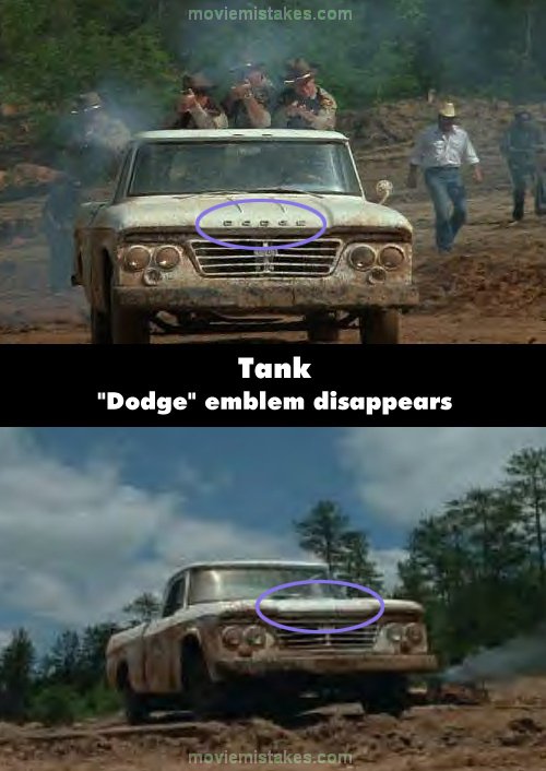 Tank mistake picture