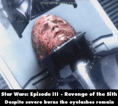 Star Wars: Episode III - Revenge of the Sith (2005) movie mistake