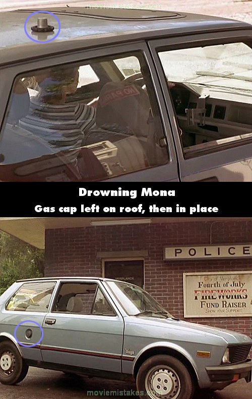 Drowning Mona mistake picture