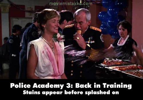 Police Academy 3: Back in Training mistake picture