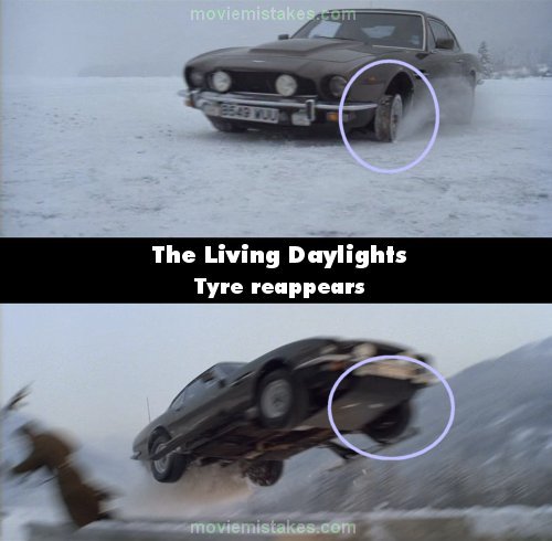 The Living Daylights (1987) movie mistake picture (ID 9634)