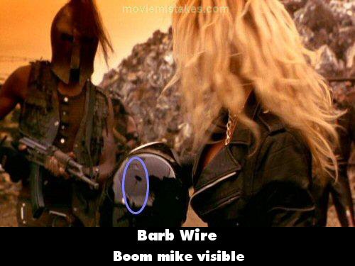 Barb Wire mistake picture