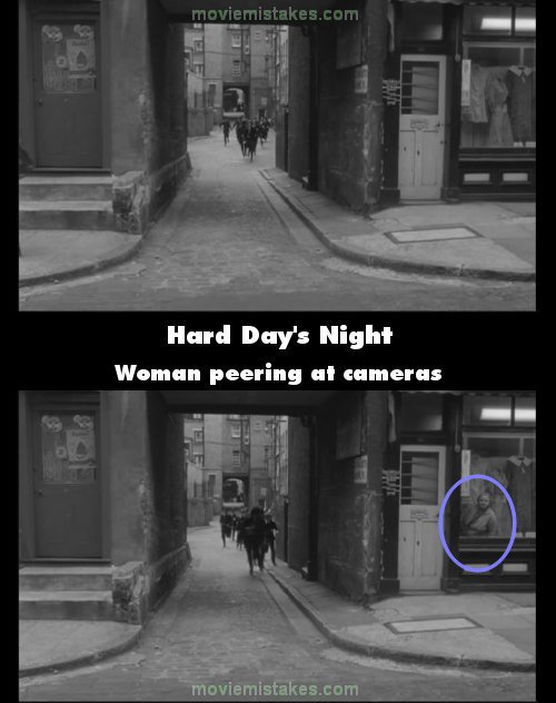 Hard Day's Night mistake picture