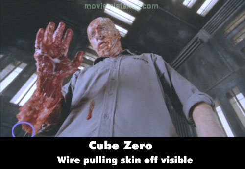 Cube Zero (2004) movie mistake picture (ID 98955)