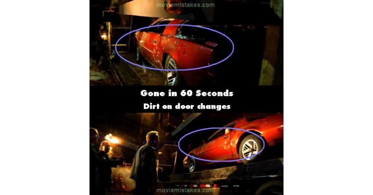 Gone in 60 Seconds (2000) movie mistake picture (ID 109660)
