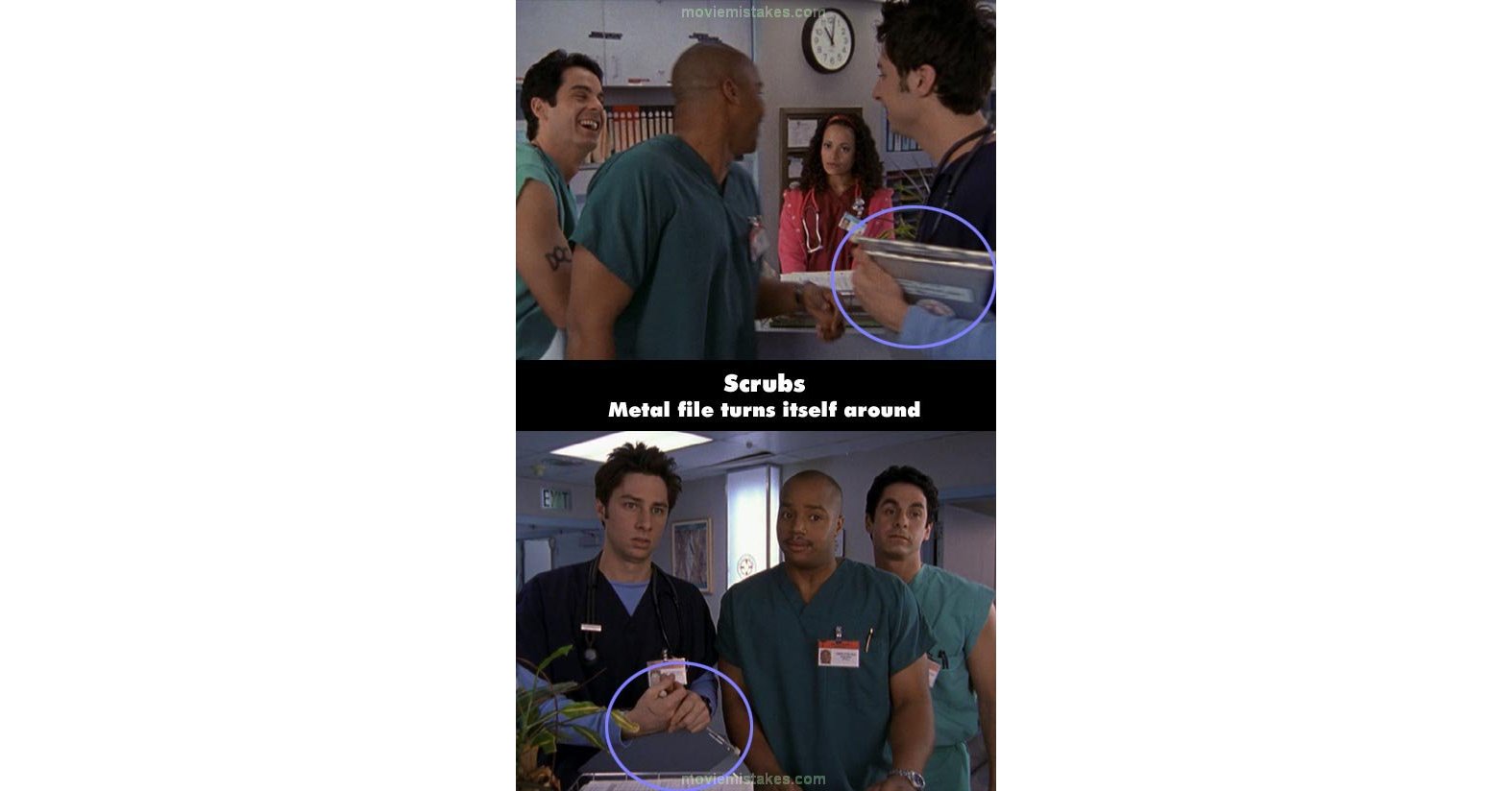 Scrubs (2001) TV mistake picture (ID 115265)