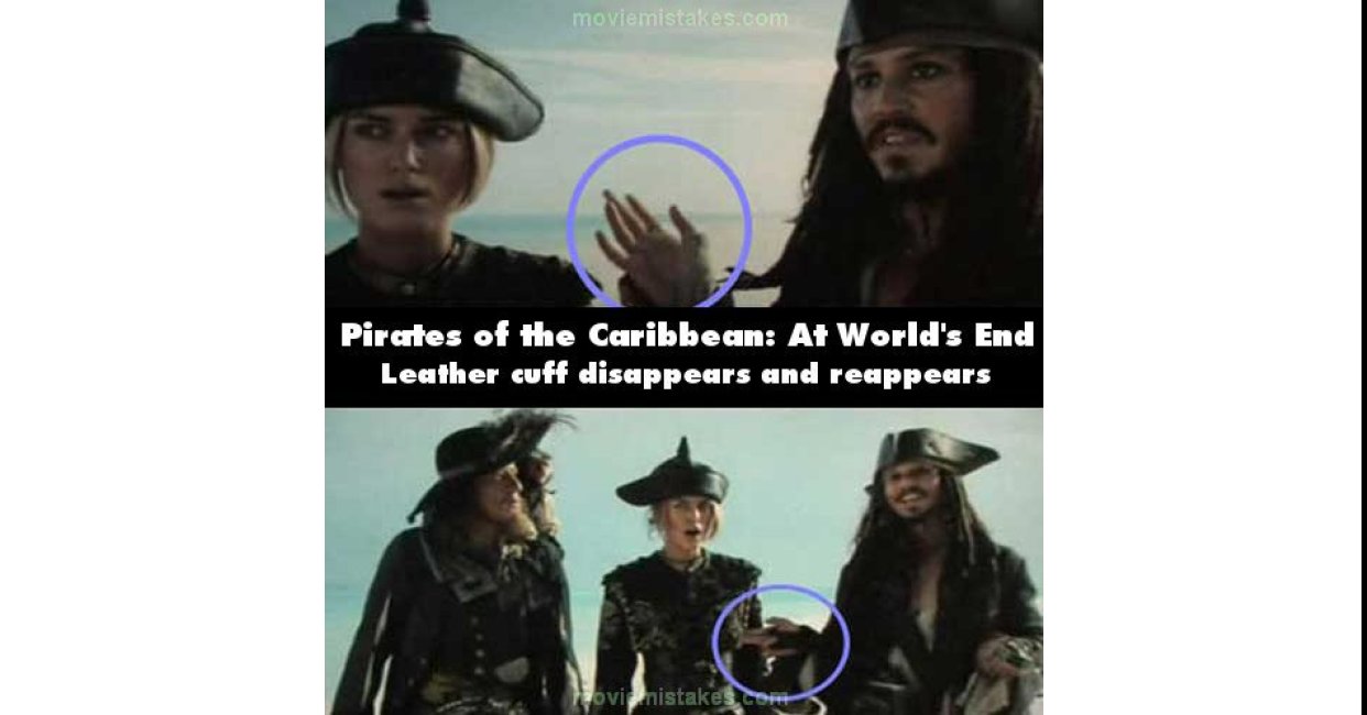 Pirates of the Caribbean: At World's End (2007) movie mistake picture ...