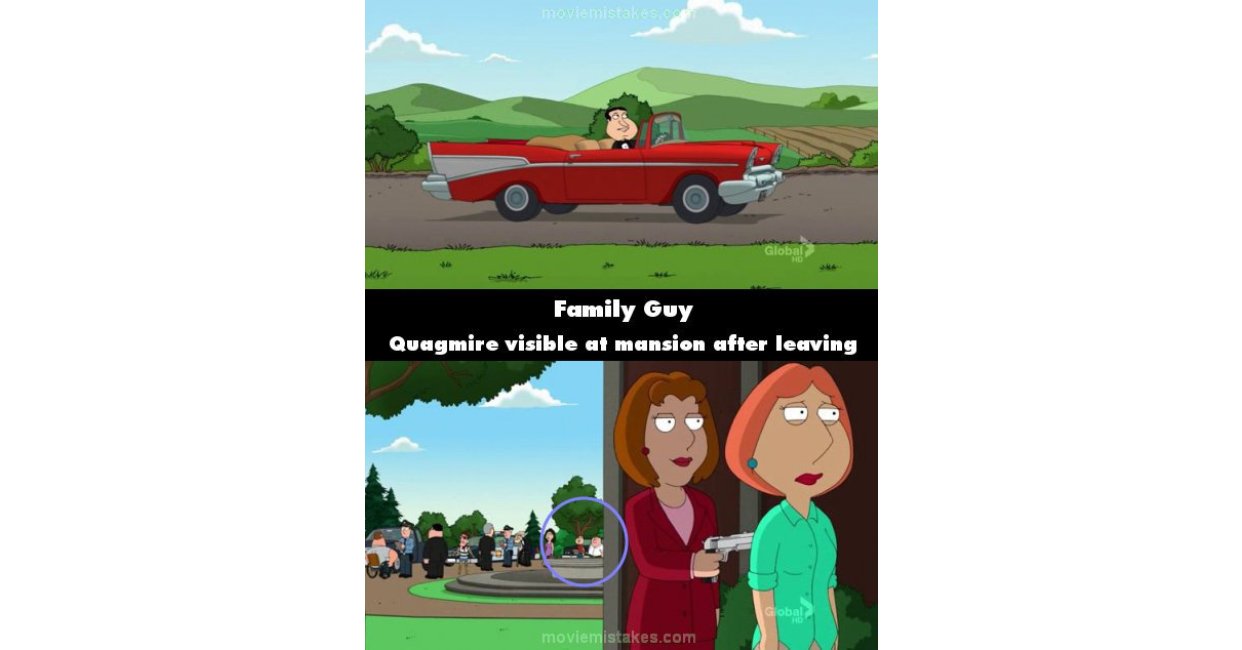 Family Guy (1999) TV mistake picture (ID 174837)