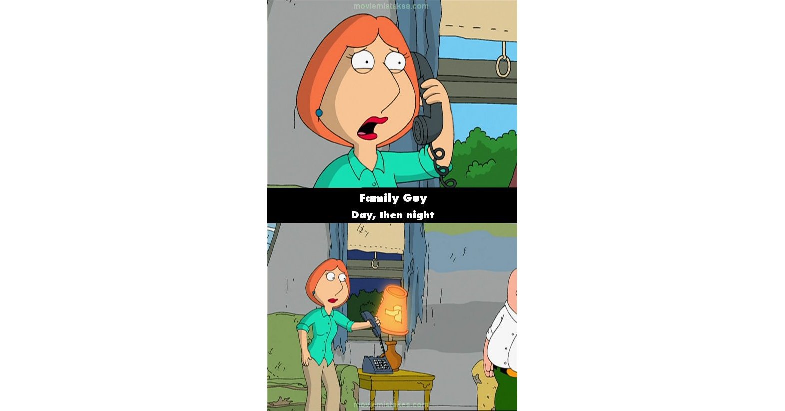Family Guy (1999) TV mistake picture (ID 178982)