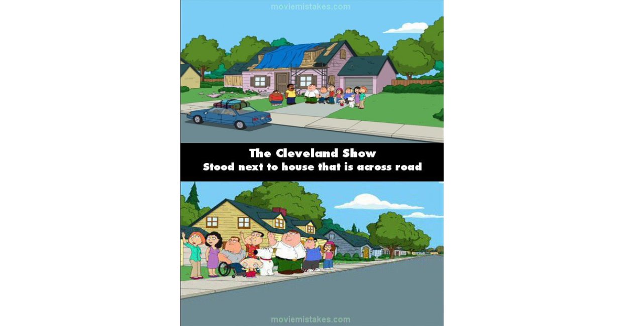The Cleveland Show (2009) TV mistake picture (ID 179146)