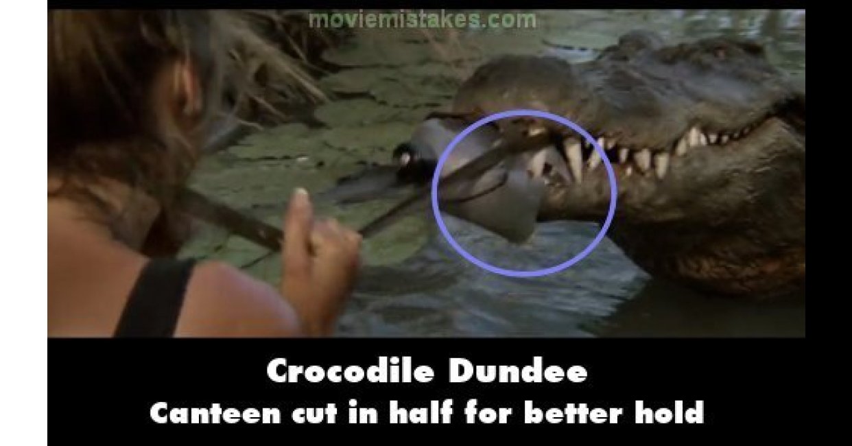 Crocodile Dundee (1986) movie mistake picture (ID 359054)
