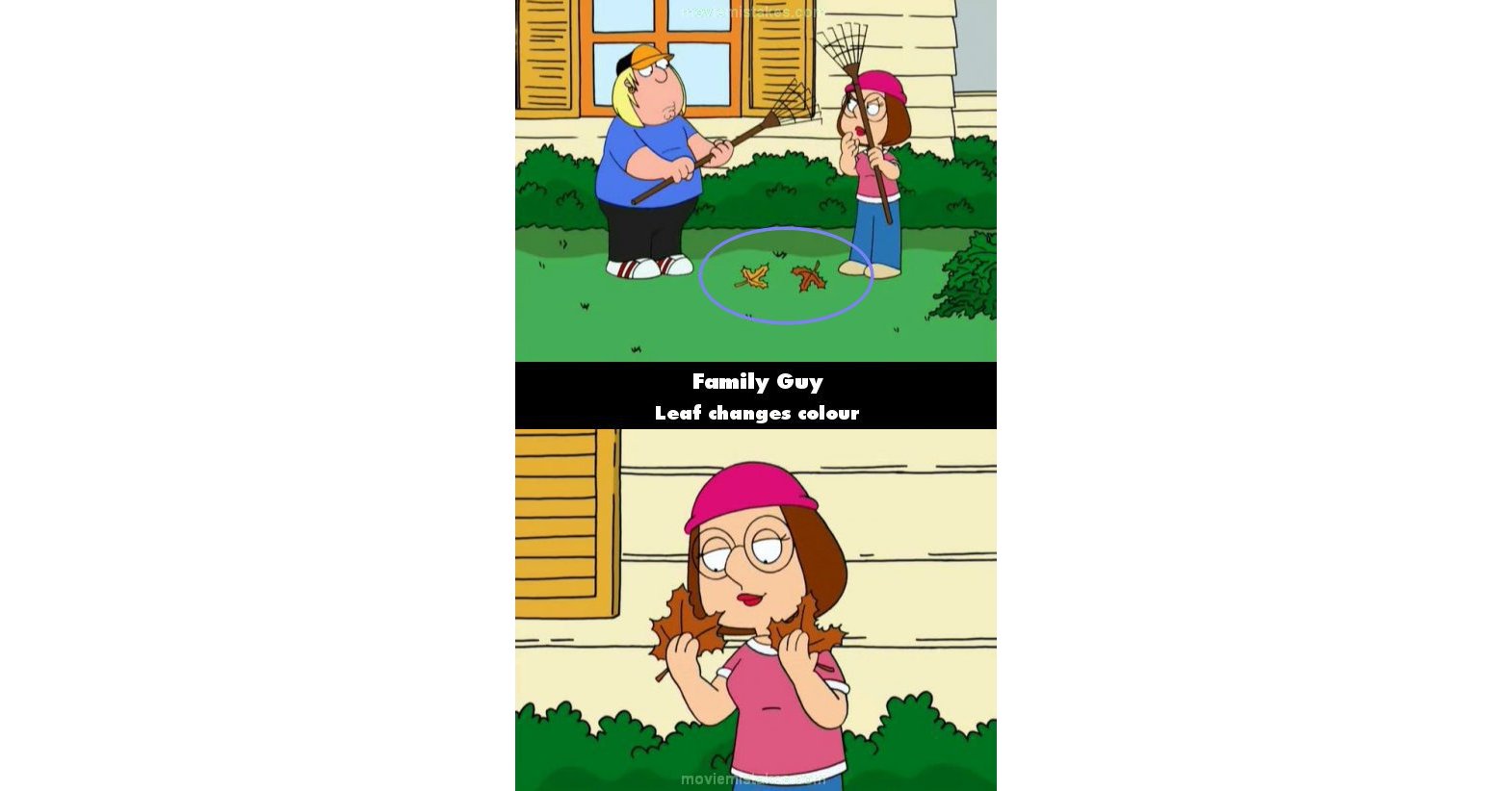 Family Guy (1999) TV mistake picture (ID 65719)