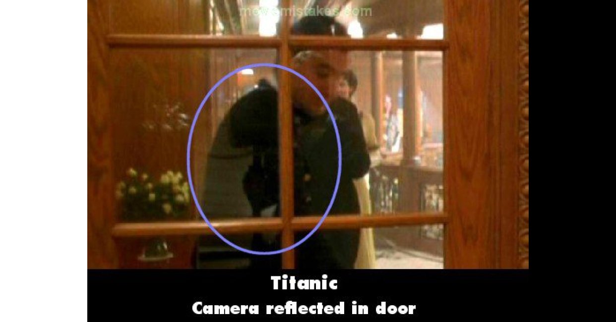 Дверь из титаника. Киноляпы Титаника.