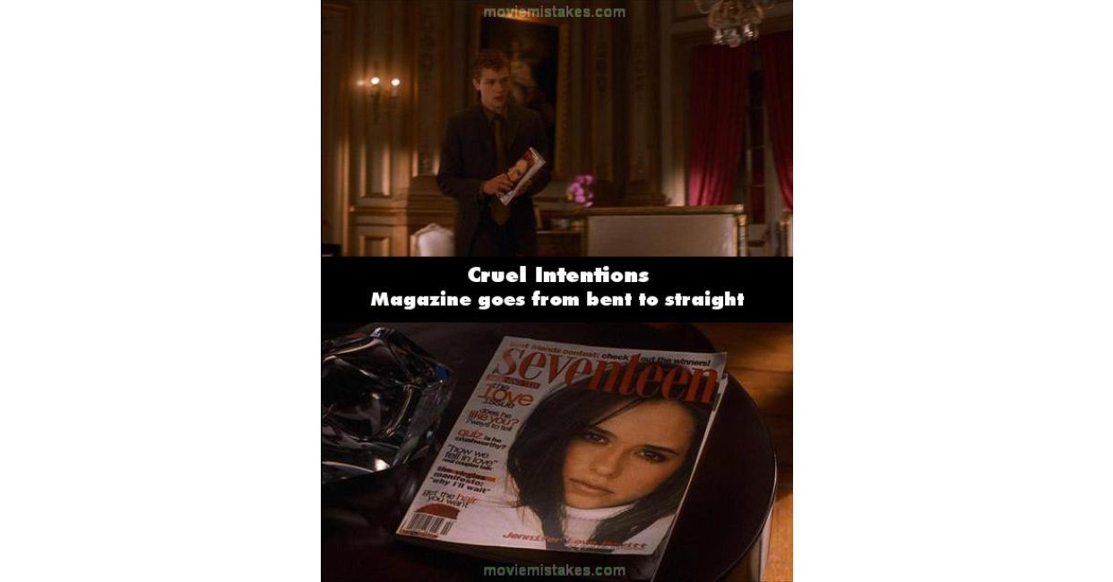 Cruel Intentions 1999 Movie Mistake Picture Id 8947