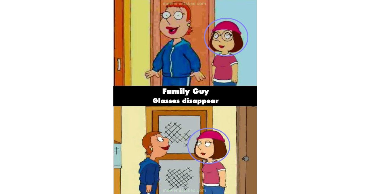 Family Guy (1999) TV mistake picture (ID 91121)