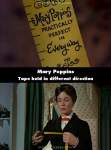 Mary Poppins mistake picture
