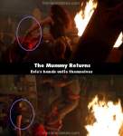 The Mummy Returns mistake picture