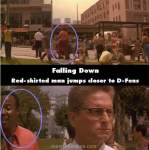Falling Down mistake picture