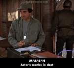 M*A*S*H mistake picture