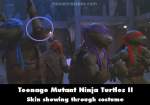 Teenage Mutant Ninja Turtles II: The Secret of the Ooze mistake picture