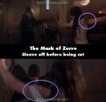 The Mask of Zorro mistake picture