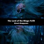 The Lord of the Rings: The Fellowship of the Ring mistake picture