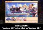 Girls X Battle mistake picture