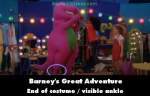 Barney's Great Adventure mistake picture