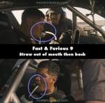 Fast & Furious 9 mistake picture