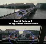 Fast & Furious 6 mistake picture