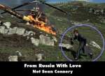 From Russia With Love mistake picture