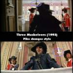Three Musketeers mistake picture