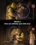 Shrek 2 mistake picture