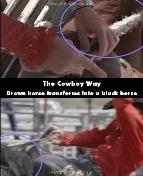 The Cowboy Way mistake picture