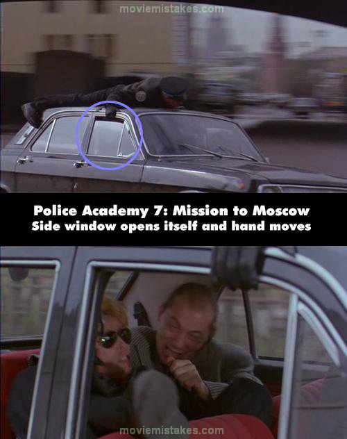 Police Academy 7: Mission to Moscow mistake picture