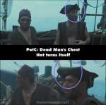 Pirates of the Caribbean: Dead Man's Chest mistake picture
