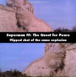 Superman IV: The Quest for Peace mistake picture