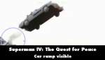 Superman IV: The Quest for Peace mistake picture