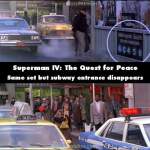 Superman IV: The Quest for Peace mistake picture