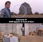Superman IV: The Quest for Peace mistake picture