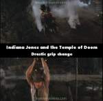 Indiana Jones and the Temple of Doom mistake picture