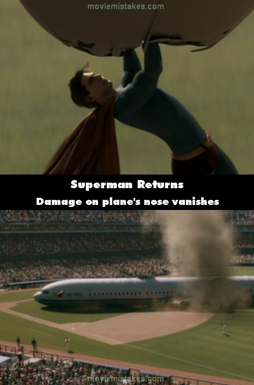 Superman Returns mistake picture