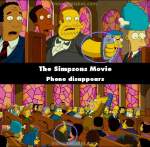 The Simpsons Movie mistake picture